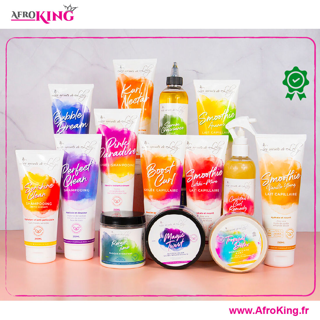 Produits Les Secrets de Loly sur AfroKing.fr